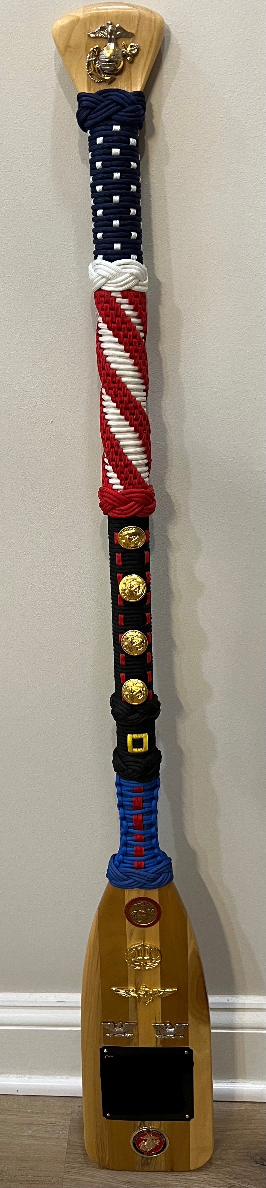 Marine Corps Paddle Wrap with Flag